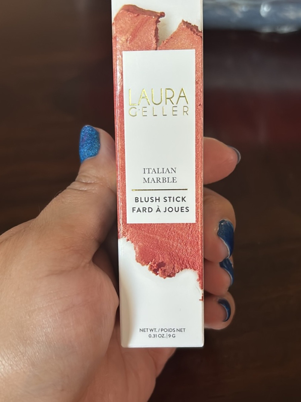 Laura Geller Italian Marble Blush Stick - Apricot Spritz